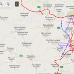 Модель прорыва линии обороны Северск - Соледар - Бахмут