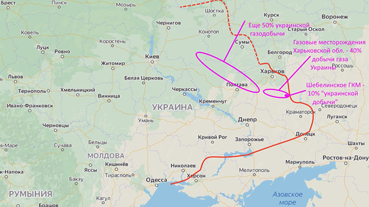 Месторождение газа в Полтавской области