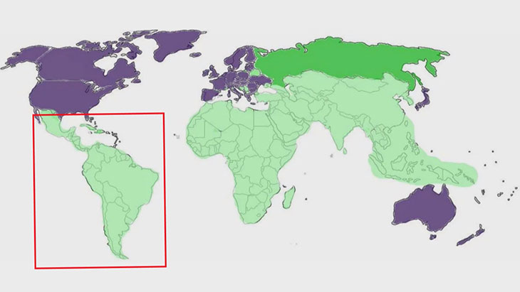 Вся Латинская Америка сегодня в антиамериканском лагере.