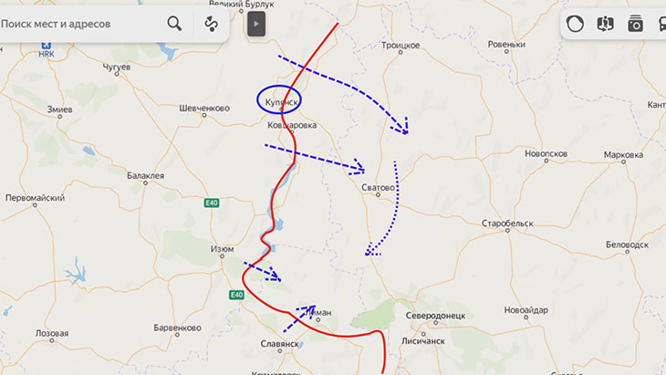 План ВСУ: обойти Красный Лиман и ударить с тыла