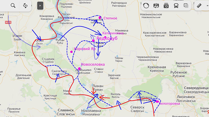 Лиманский гарнизон смог сорвать планы противника по молниеносному захвату территории