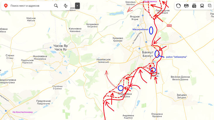 После взятия Клещеевки актуально продвижение к Ивановскому