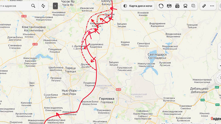 Российские войска подошли к окраинам Ивановского