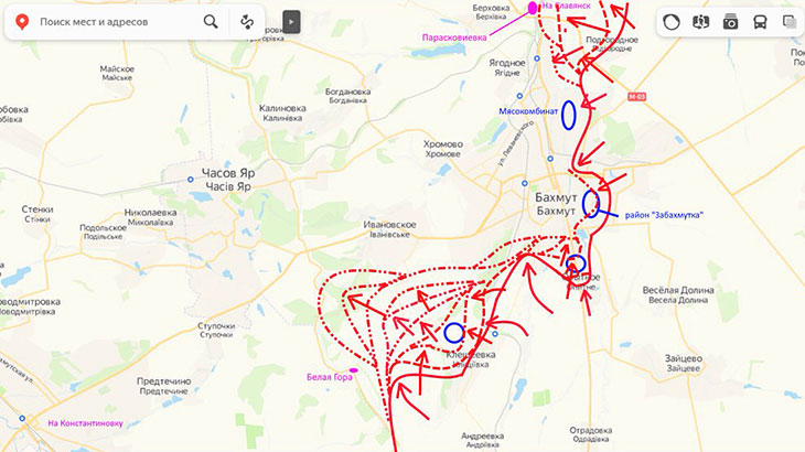 Российские войска готовятся к штурму Ивановского