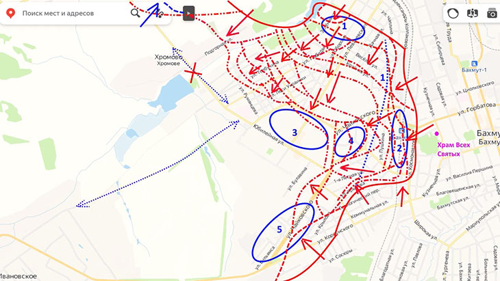 Вагнеровцы продолжают давить противника в укрепрайоне "Гнездо"