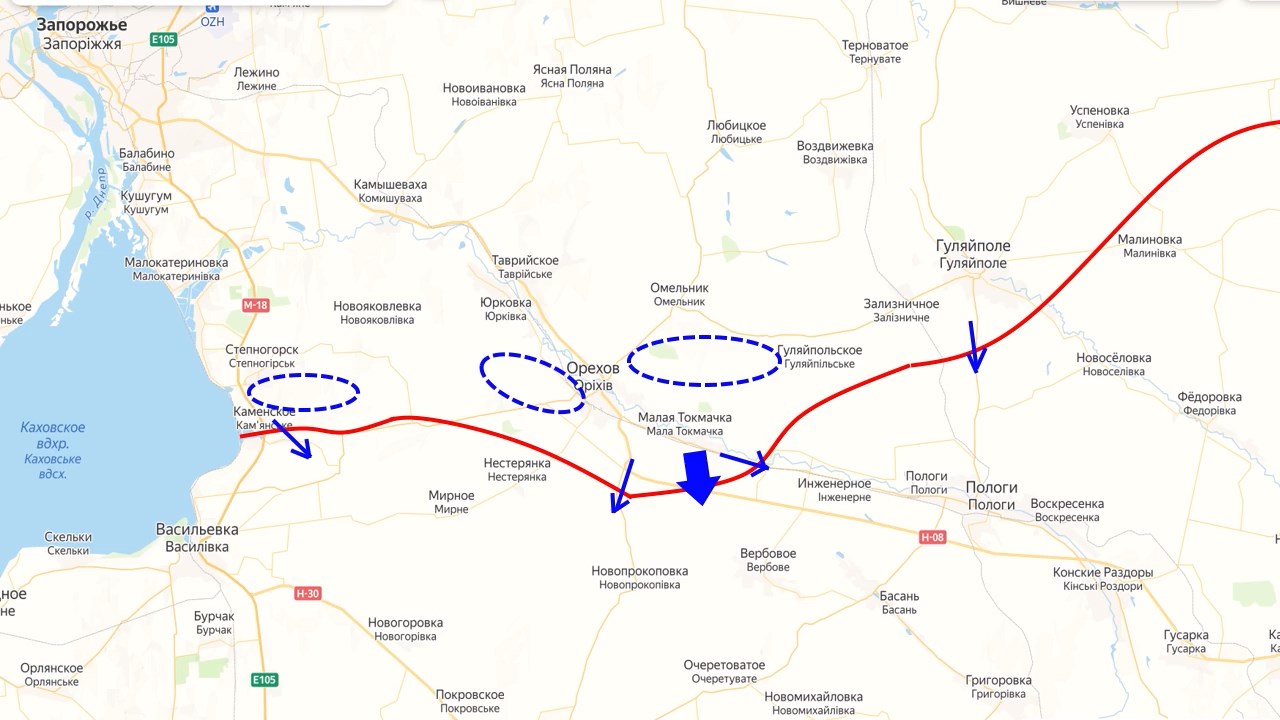 Попытка массированного наступления ВСУ на южном фронте