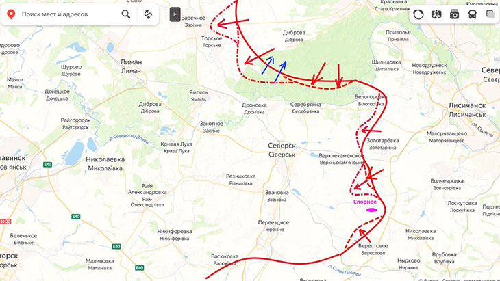 Российские войска вышли на окраину Торского