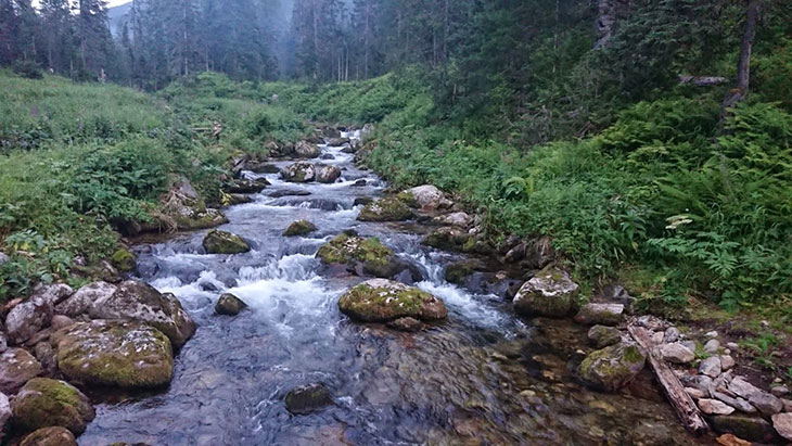 Речка на южном Урале