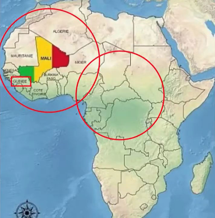 Гвинея - стратегическая точка на карте Африки