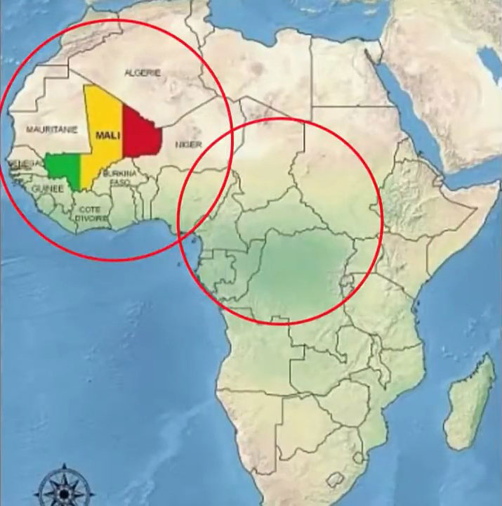 Мали - стратегическая точка на карте Африки