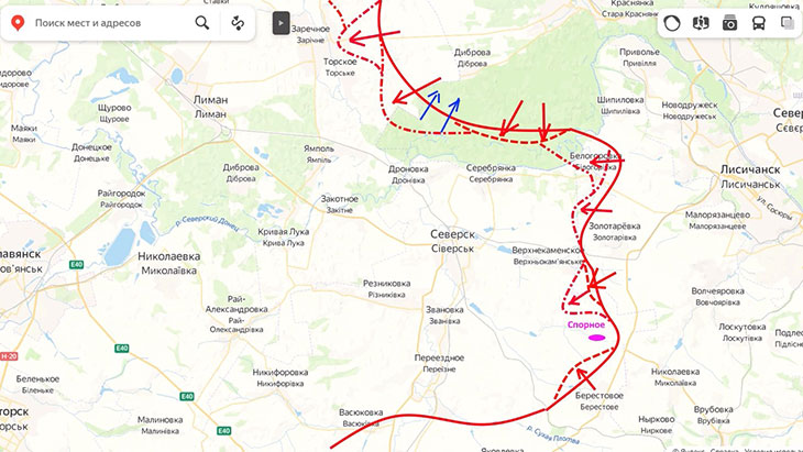 Наши войска вышли на восточные и северо-восточные окраины Белогоровки