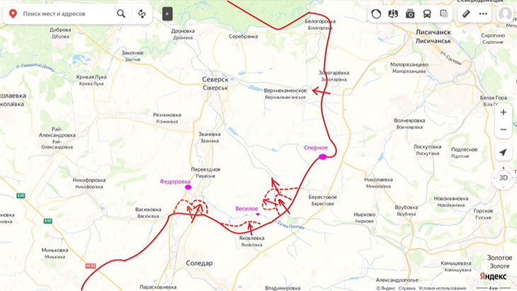 Наши войска готовят создание плацдарма в районе Федоровки