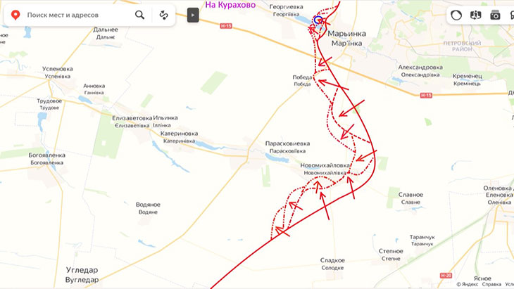 ВСУ в Новомихайловке в полуокружении, но не отступает