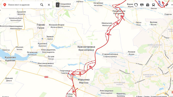 Наши войска сумели закрепиться на окраинах Красногоровки