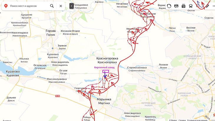 Освобождение Первомайского и закрепление для создания плацдарма