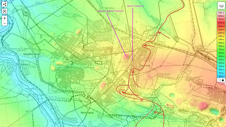 Наши войска смогли взять еще очень важный опорный пункт противника в районе н. п. Железное