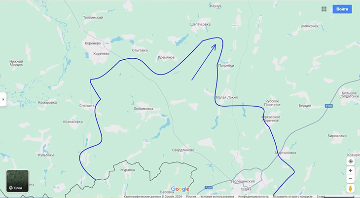 Была серьезная попытка обойти наши позиции в районе н. п. Малая Локня