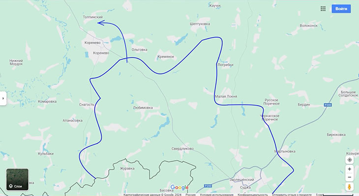 ДРГ противника работали по сути в тылу Коренево, но были отброшены