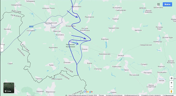 На южной Курщине противник попытается, скорее всего, навести панику с помощью ДРГ