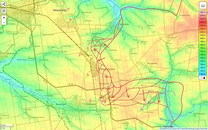 Мы продолжаем штурмовать Гродовку