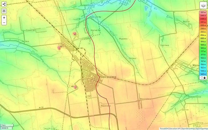 В Новогродовке постепенно завязались городские бои.