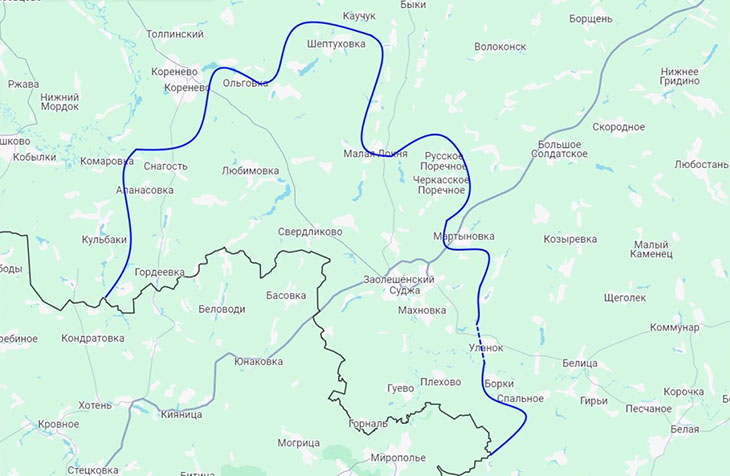 На Курском направлении его наступление противника застопорилось