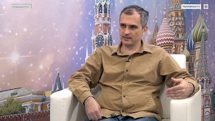 Юрий Подоляка дает интервью Юрию Пронько