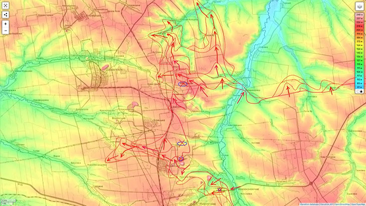 По состоянию на сегодняшнее утро полностью было занято нами Рубежное