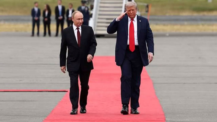 Встреча Путина и Трампа на Аляске