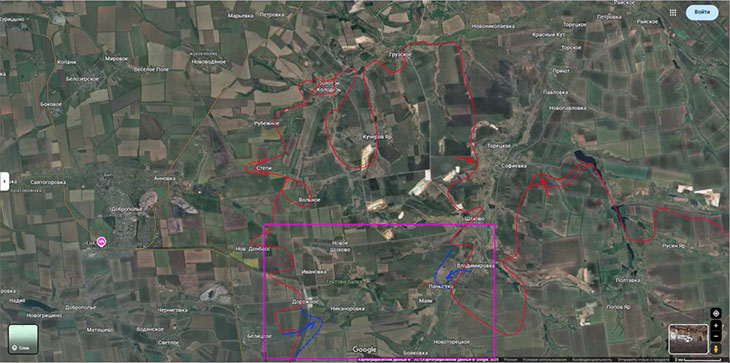 Противник пытается рассечь нашу группировку 51-й армии и отсечь подразделения, которые расположены северней линии Дорожное - Никаноровка -  Маяк - Паньковка