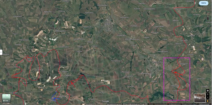 Константиновский участок фронта