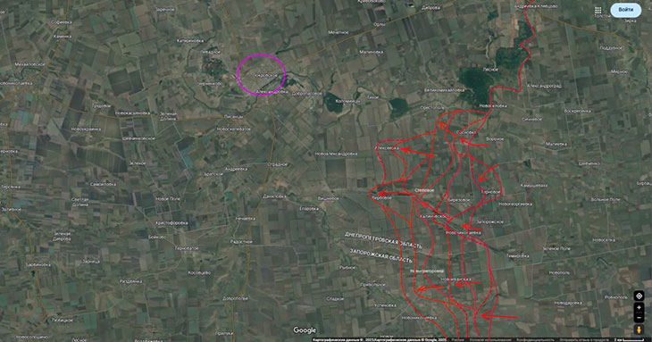 Теперь плацдарм по направлению к Покровскому выглядит более устойчиво
