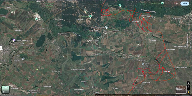 Наши части сейчас штурмуют Дроновку