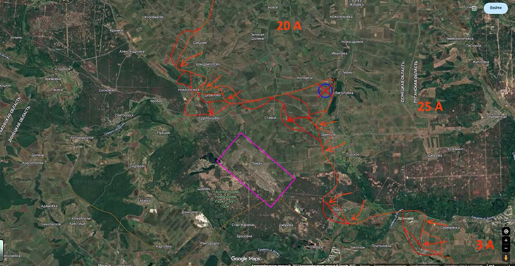 Охват Лимана с севера и с северо-запада