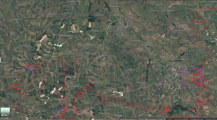 Наши части все сильнее и активнее пытается проникнуть в городскую застройку в Константиновке
