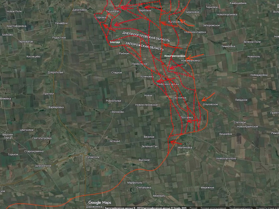 Идут бои в районе Успеновки