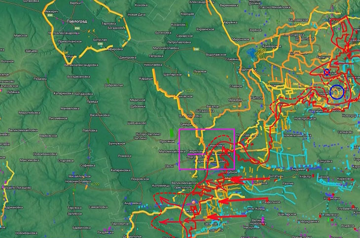 Гавриловка - это ключевой опорный пункт противника, куда сходится сразу несколько очень серьезных линий обороны