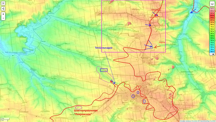 Наши нанесли несколько контрударов по атакующим частям со стороны Доброполья и Белицкого