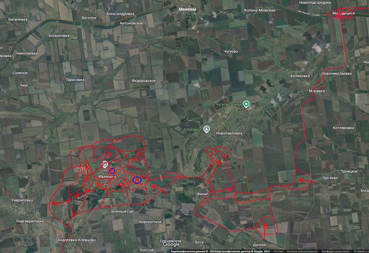 Потихоньку мы заходим новопавловской группировке ВСУ в тыл