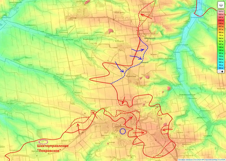 Покровско-мирноградская группировка противника окружена и уничтожается