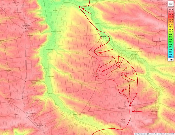 5-я армия прорвала фронт противника юго-западнее Успеновки