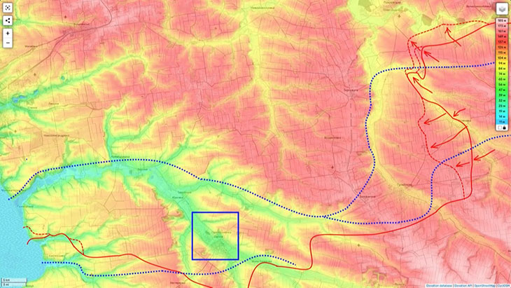 Мы обеспечиваем фланг дальнейшего наступления на запад, чтобы прорвать еще одну, последнюю здесь линию обороны противника, которая уже позволяет нам заходить в тыл Орехову