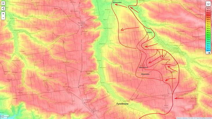 Местами прорыв группировки "Восток" составил 15 км
