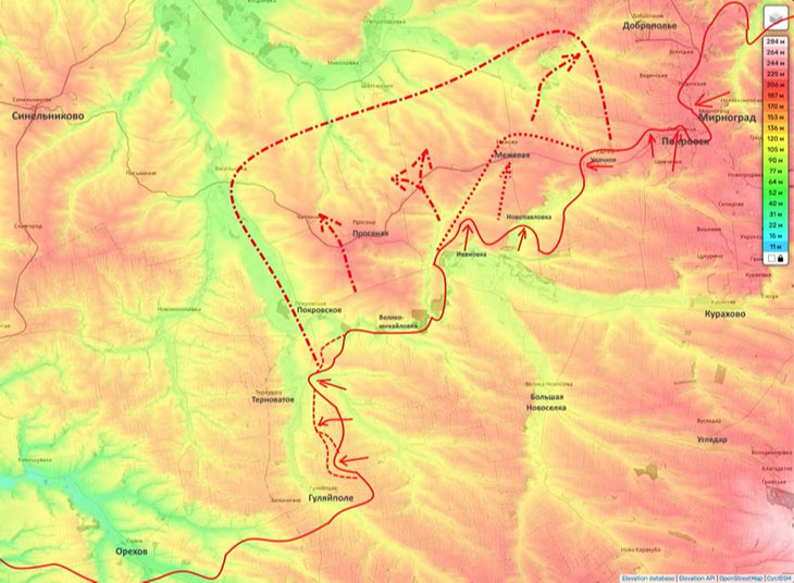 Взятие Межевой может открыть нам путь к удару в тыл группировке противника в районе Покровска