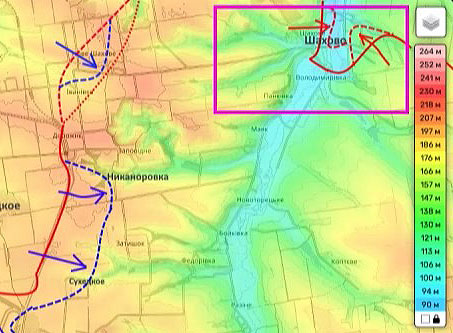 Бои в Шахово