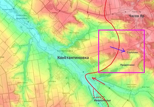 Противник уже третьи сутки пытается атаковать по направлению Ступочек и Предтечино