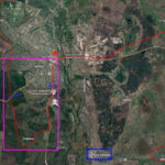 Противник встречными ударами пытается срезать выступ в сторону Садового