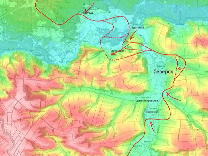 7-я мотострелковая бригада 3-й армии, бывший 2-й армейский корпус Луганского ополчения освободила Платоновку на Северском направлении