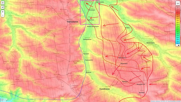 Нечаевка наша, Радостное на подходе, начались бои в Новом Запорожье