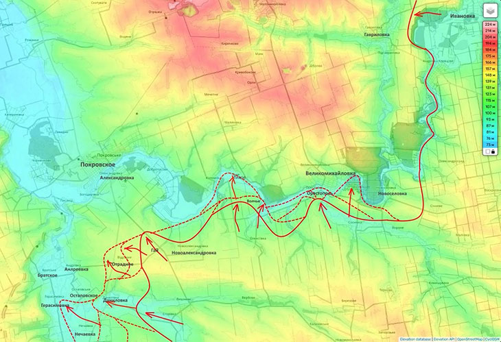 Мы движемся к Покровскому и Братскому